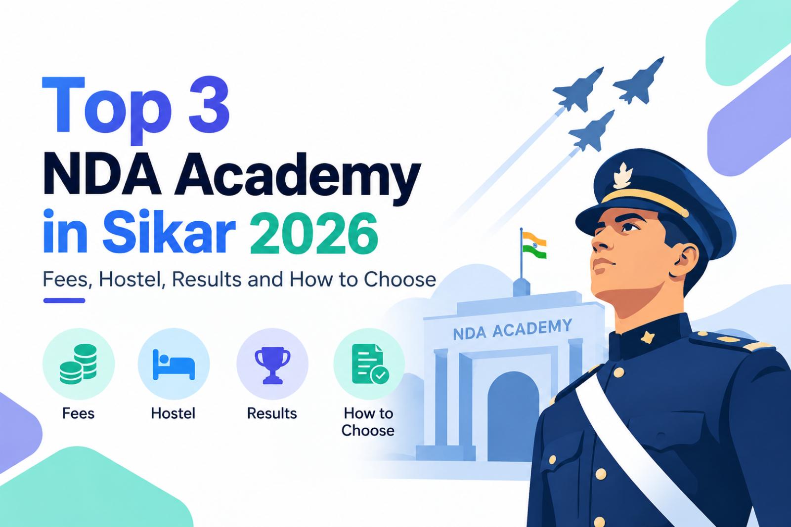 Top 3 NDA Academy in Sikar 2026: Fees, Hostel, Results and How to Choose